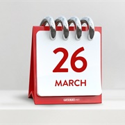 March 26