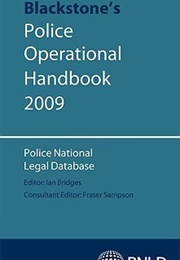 Blackstone's Police Operational Handbook 2009 (Ian Bridges (Ed))