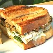 Toasted Chicken Mushroom Sandwich