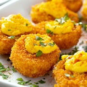 Fried Deviled Eggs