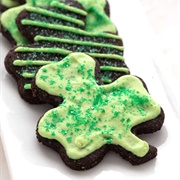 Chocolate Shamrock Donut