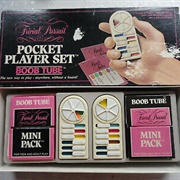 Trivial Pursuit Pocket Player Set - Boob Tube