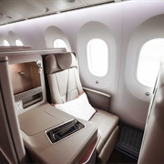 Being Upgraded on a Flight