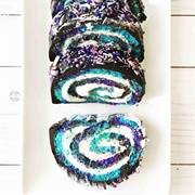 Galaxy Roll Cake