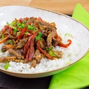 Chili Beef Strips