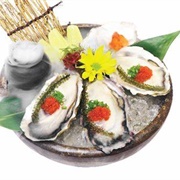 Oyster Sashimi