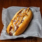 Lone Star Sauce Hot Dog