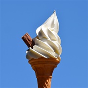 Mr Whippy Ice Cream Cone With Flake