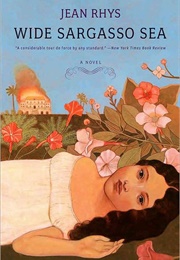 A Book With Flowers on the Cover (Wide Sargasso Sea)