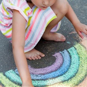 Draw on the Sidewalk With Chalk