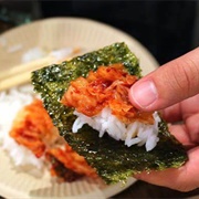 Roasted Seaweed and Fish