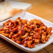 Macaroni With Tomato Sauce