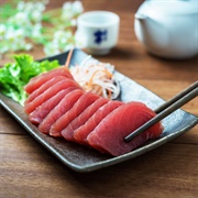 Yellowfin Tuna Sashimi