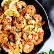 Shrimp Sampler With Lemon Butter