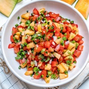 Cantaloupe Salsa