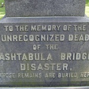 Ashtabula Bridge Disaster Monument