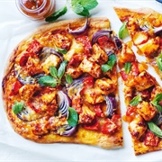 Butter Chicken Pizza