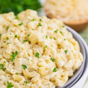 Garlic Parmesan Mac & Cheese