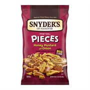 Snyder's Honey Mustard and Onion Pretzel Pieces