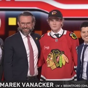 Marek Vanacker (Canadian) - 27th Overall Draft Pick 2024 by the Chicago Blackhawks