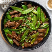 Beef and Snow Pea Stir Fry