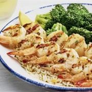 Grilled Sea Scallops & Shrimp Skewers