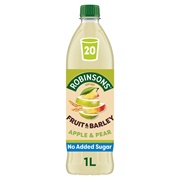 Apple and Pear Flavour Fruit & Barley Squash