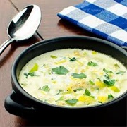 Leek and Oatmeal Soup