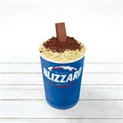 Dairy Queen Mango Kitkat Krunch Blizzard