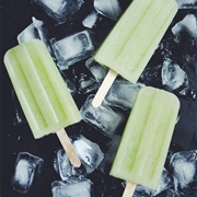 Honeydew Gelato Popsicle