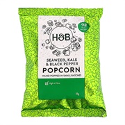 Seaweed, Kale & Black Pepper Popcorn