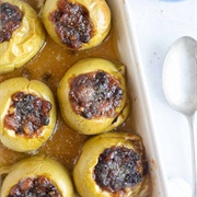 Baked Apples Stuffed With Mincemeat