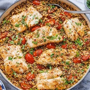 Roasted Quinoa Fish