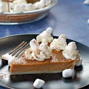 Pie With Marshmallow Drums