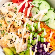 Shrimp Poke Bowl