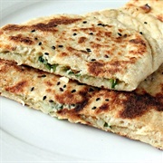 Spinach  Naan