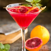 Blood Orange Martini