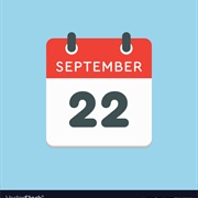 September 22