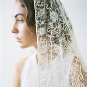 Crocheted Lace Veil