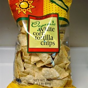 Trader Joe's Organic White Corn Tortilla Chips