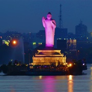 The Buddha Statue of Hyderabad, India
