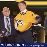 Yegor Surin (Russian) - 22nd Overall Draft Pick 2024 by the Nashville Predators