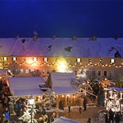 Historischer Weihnachtsmarkt, Festung Königstein, Germany