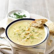 Chicken. Leek and Celery Soup