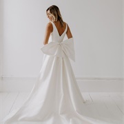 Bows on Wedding Dress