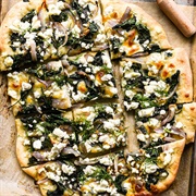 Spinach and Feta Pizza