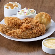 3Pc Chicken Breast & Strip Meal