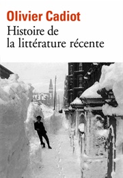 Histoire De La Littérature Récente (Olivier Cadiot)