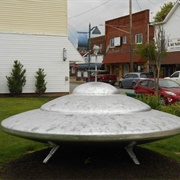 Mars Flying Saucer