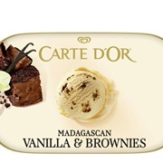 Vanilla Brownie Ice Cream